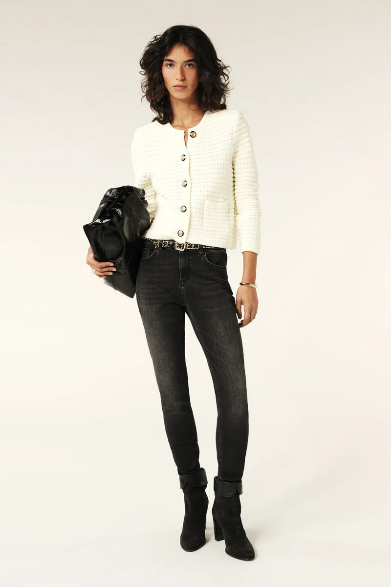 Gaspard Cardigan Ecru