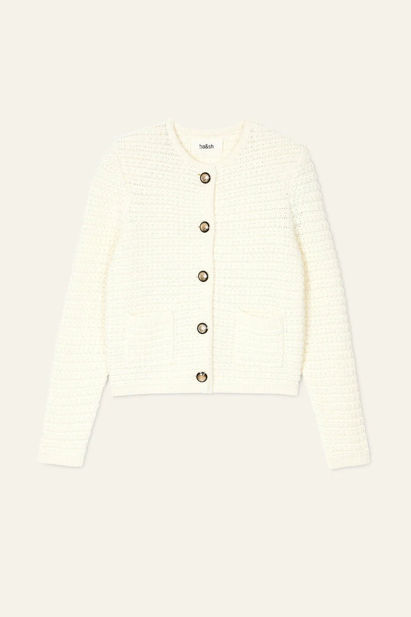 Gaspard Cardigan Ecru