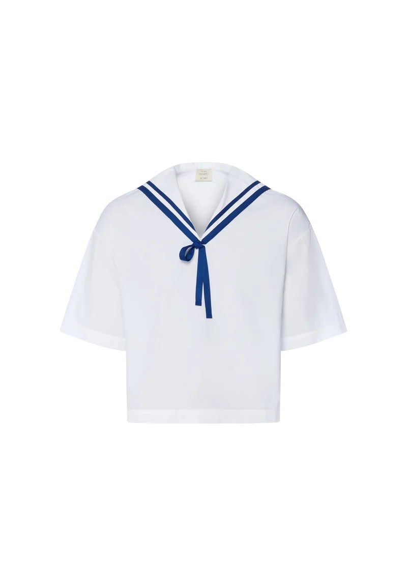 Charlotte Adam S/SLV Shirt | white 074724-070101