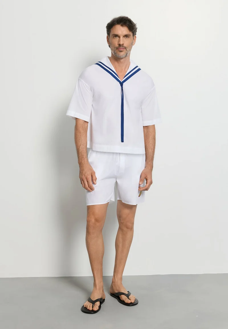 Charlotte Adam S/SLV Shirt | white 074724-070101