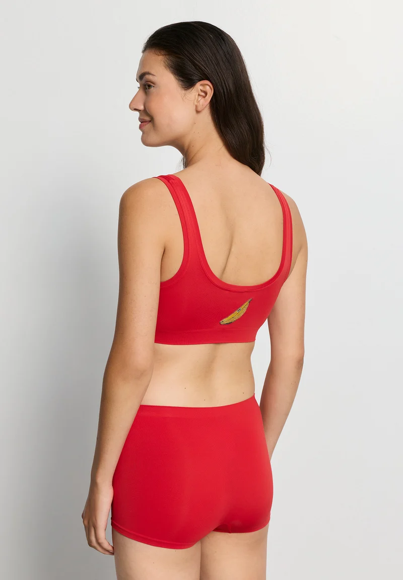 Charlotte Adam Crop Top | cherry red 074719-072442