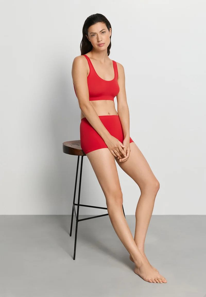 Charlotte Adam Crop Top | cherry red 074719-072442