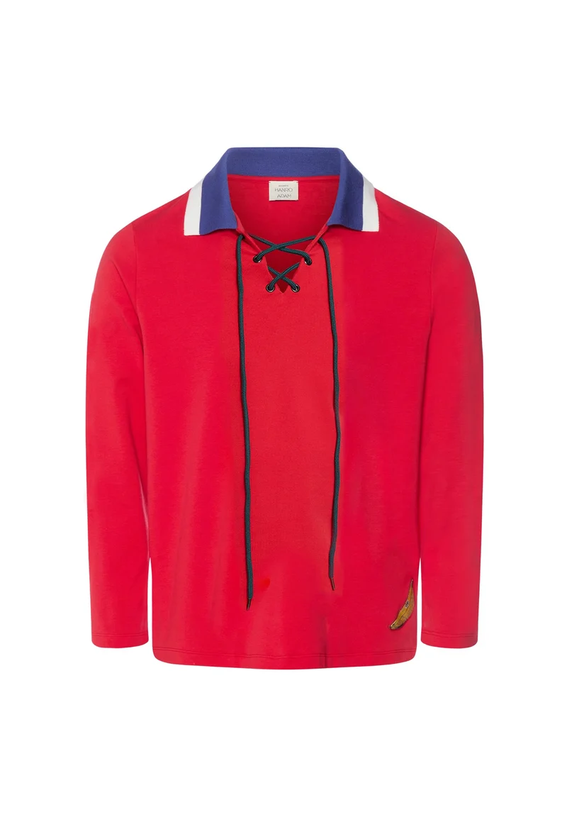 Charlotte Adam L/SLV Shirt | cherry red 074718-072442