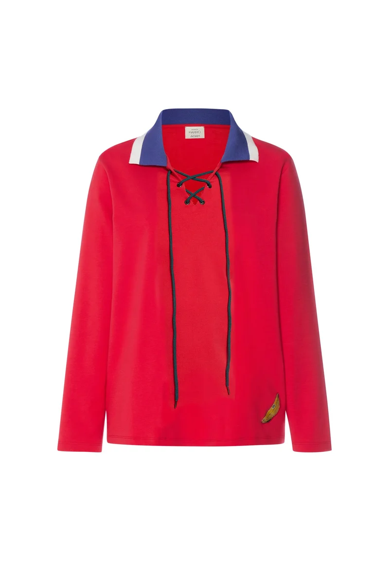 Charlotte Adam L/SLV Shirt | cherry red 074718-072442