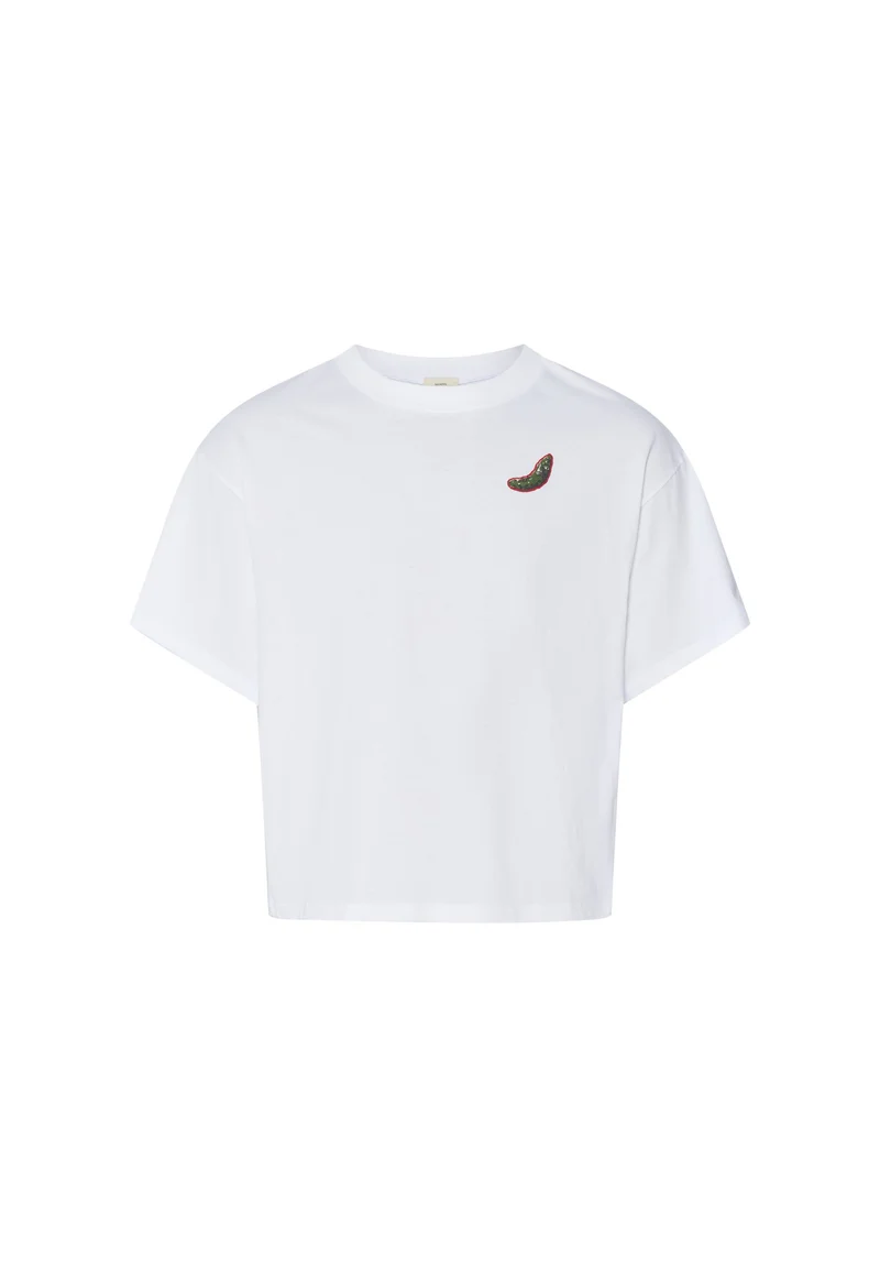 Charlotte Adam S/SLV Shirt | white 074716-070101