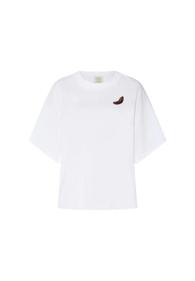 Charlotte Adam S/SLV Shirt | white 074716-070101