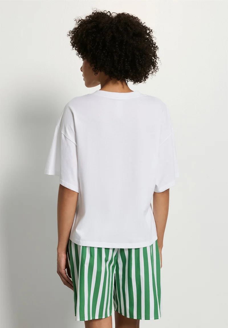 Charlotte Adam S/SLV Shirt | white 074716-070101