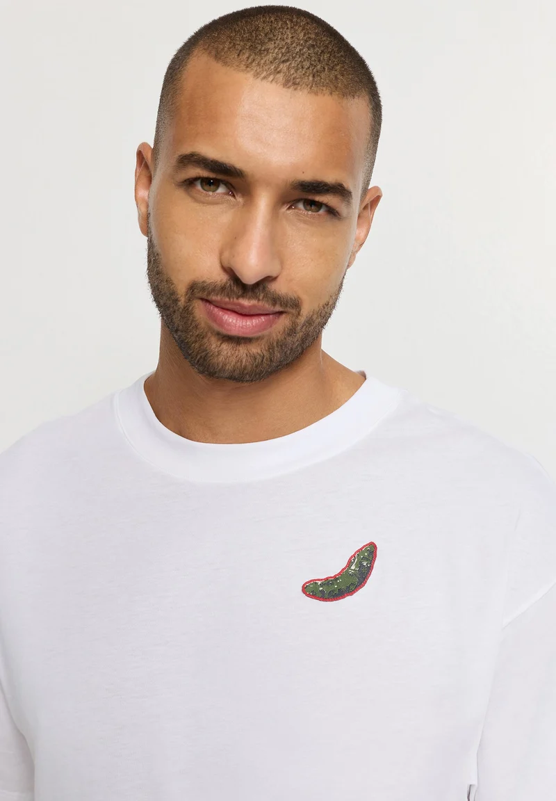 Charlotte Adam S/SLV Shirt | white 074716-070101