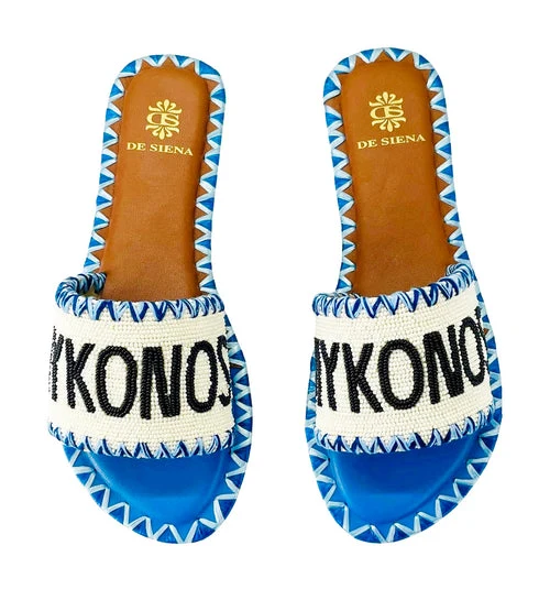 Mykonos Beaded Sliders