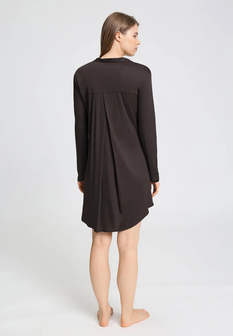 Grand Central L/SLV Nightdress 90cm | dark mocha 077420-072185