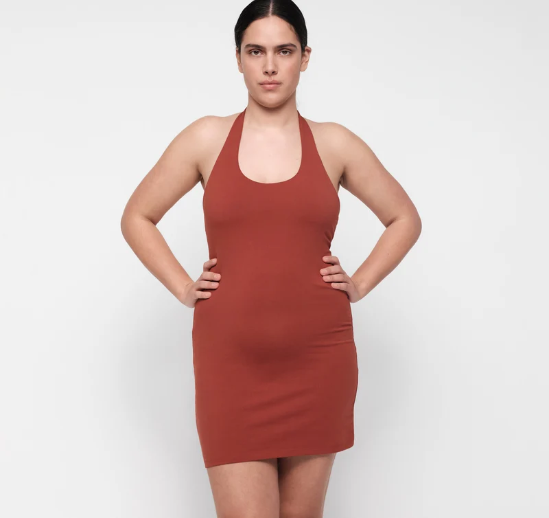 Core Halter Mini Dress