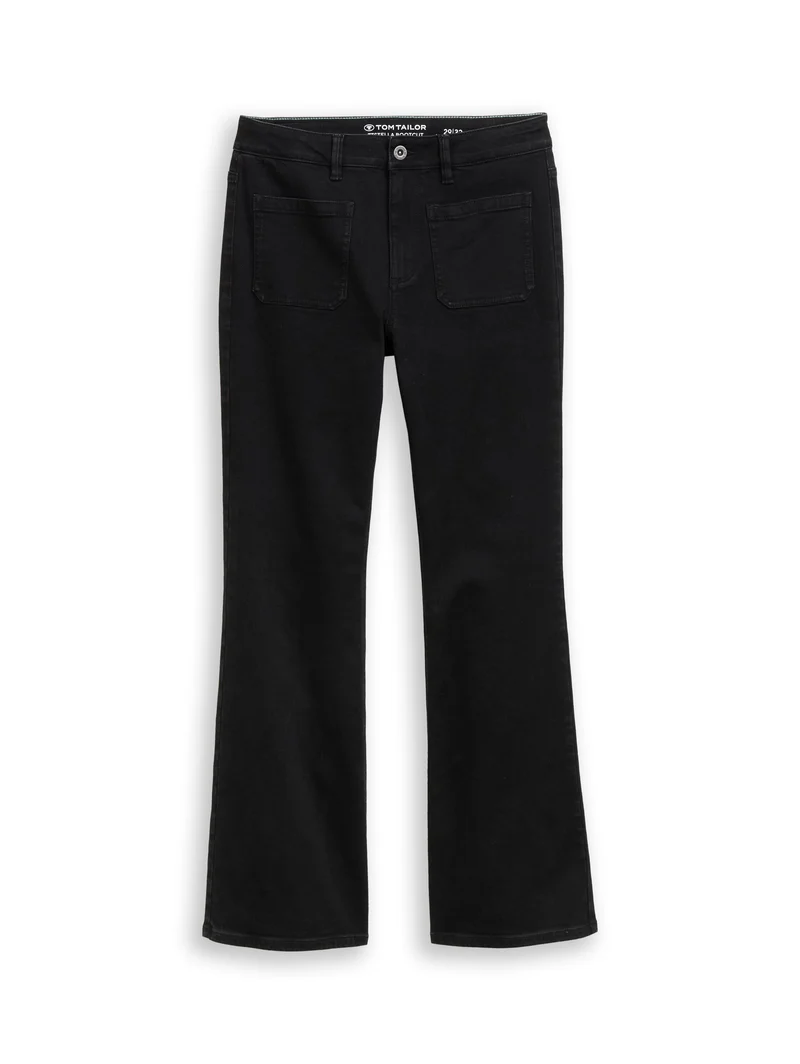 TTSTELLA Bootcut Jeans mit aufgesetzten Taschen