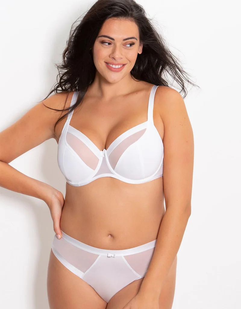 Pour Moi Viva Luxe Full Cup Bra White