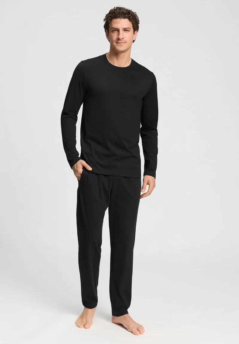 Night & Day L/SLV Shirt | black 075431-070019