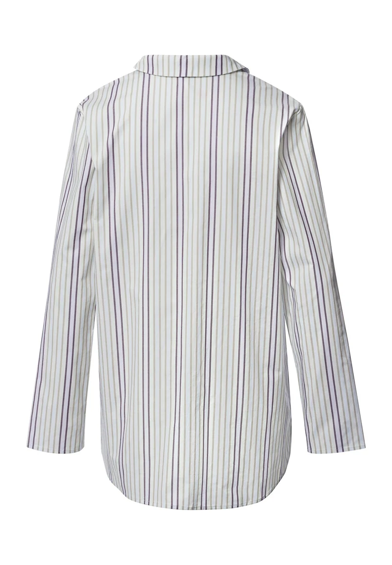 Sleep & Lounge L/SLV Bigshirt | beryl stripe 074849-073054
