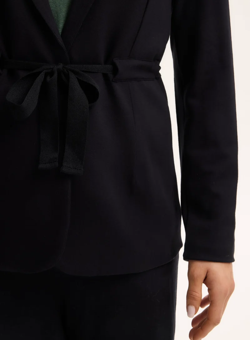 Belted Jacket Marine