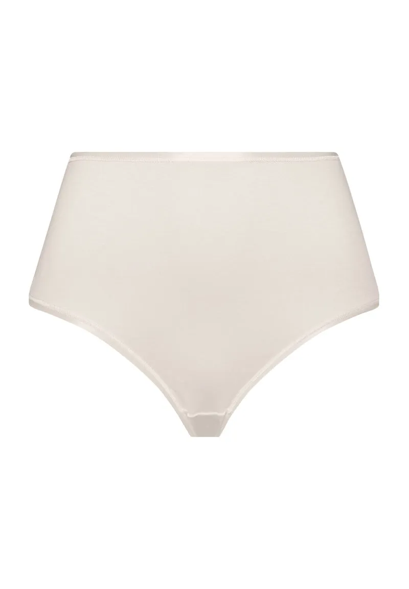 Cotton Seamless Maxi Briefs | pale cream 071625-070116