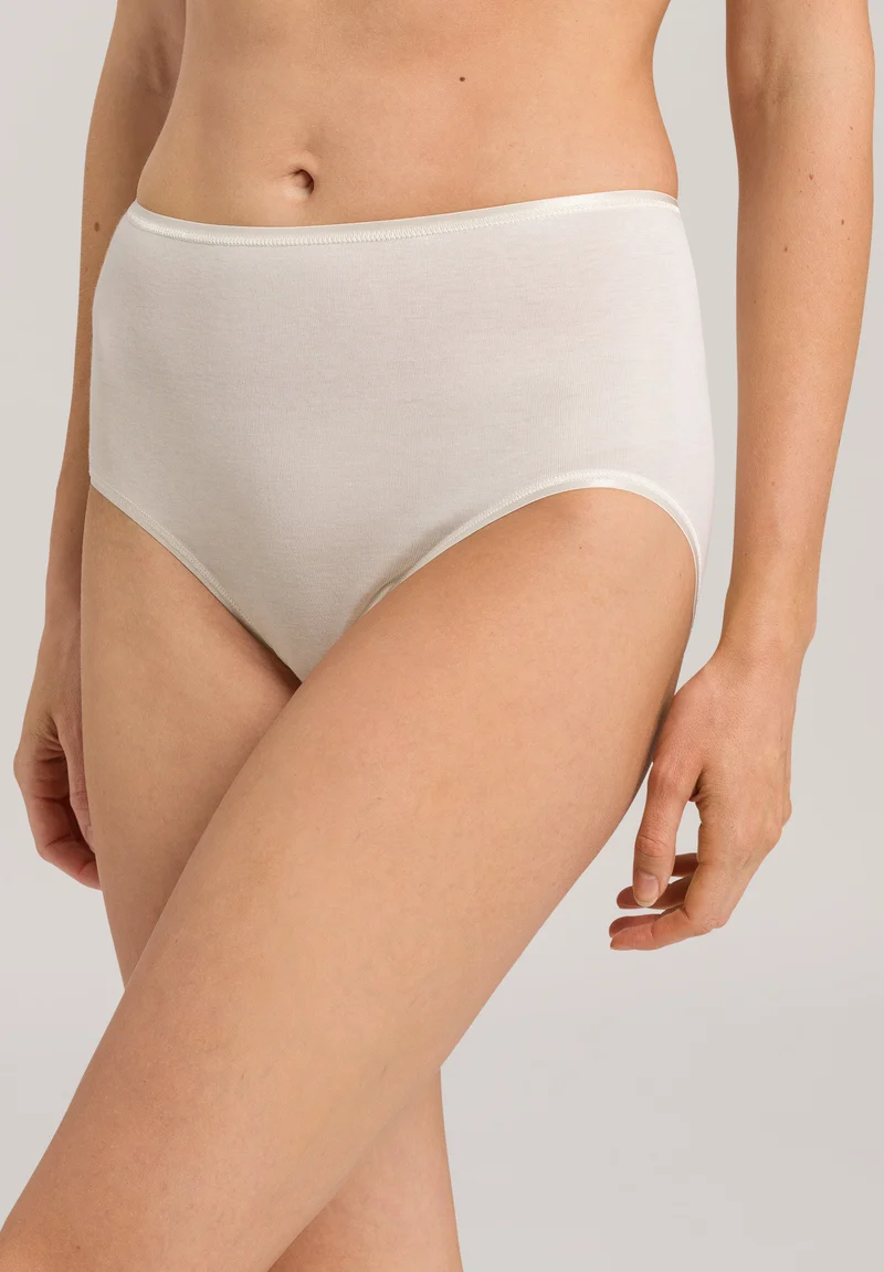Cotton Seamless Maxi Briefs | pale cream 071625-070116