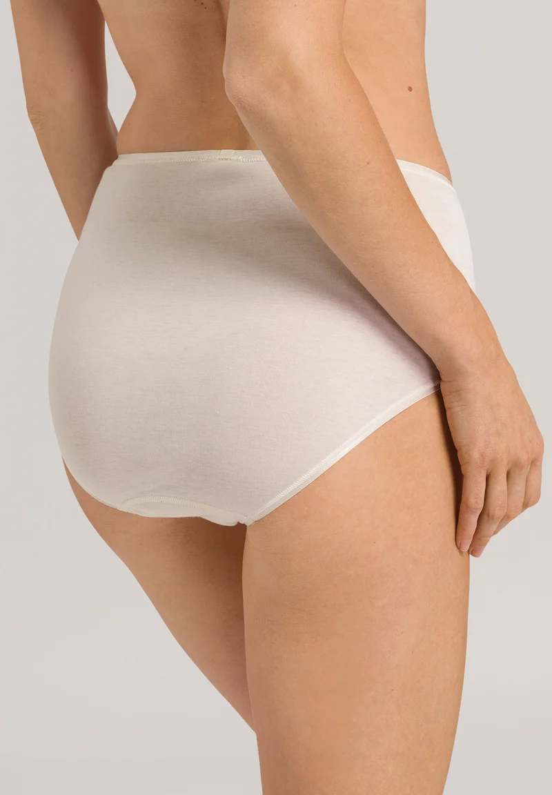 Cotton Seamless Maxi Briefs | pale cream 071625-070116