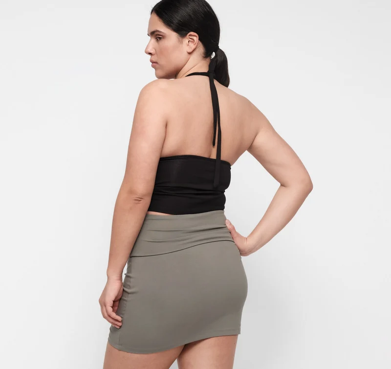Core Foldover Mini Skirt