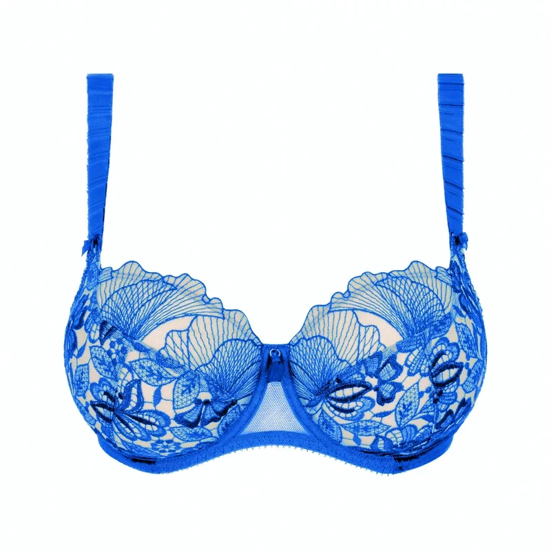 Empreinte - Agathe Balcony Bra Bleu Lazuli