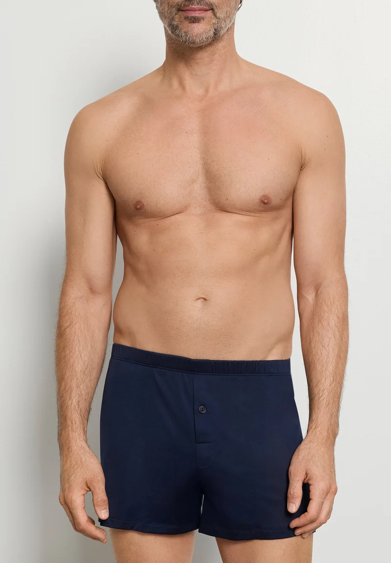 Cotton Sporty Boxers | deep navy 073505-071610