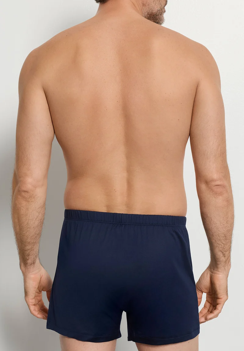 Cotton Sporty Boxers | deep navy 073505-071610