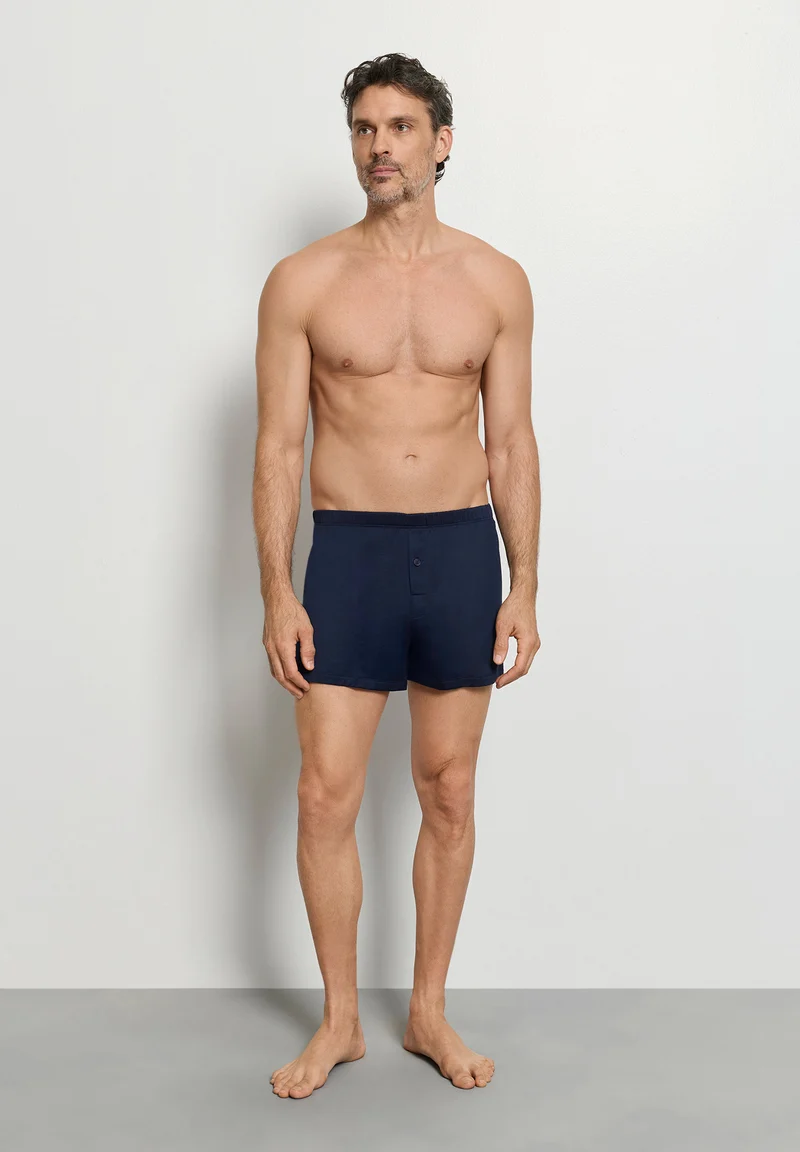 Cotton Sporty Boxers | deep navy 073505-071610
