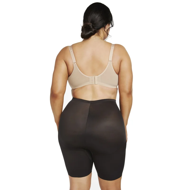 Naomi & Nicole Shapewear - Unglaublich bequeme, taillierte Radlerhose in Schwarz