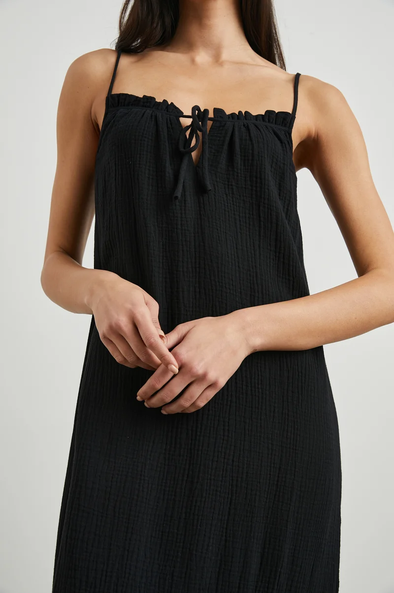 Marseille Black Dress