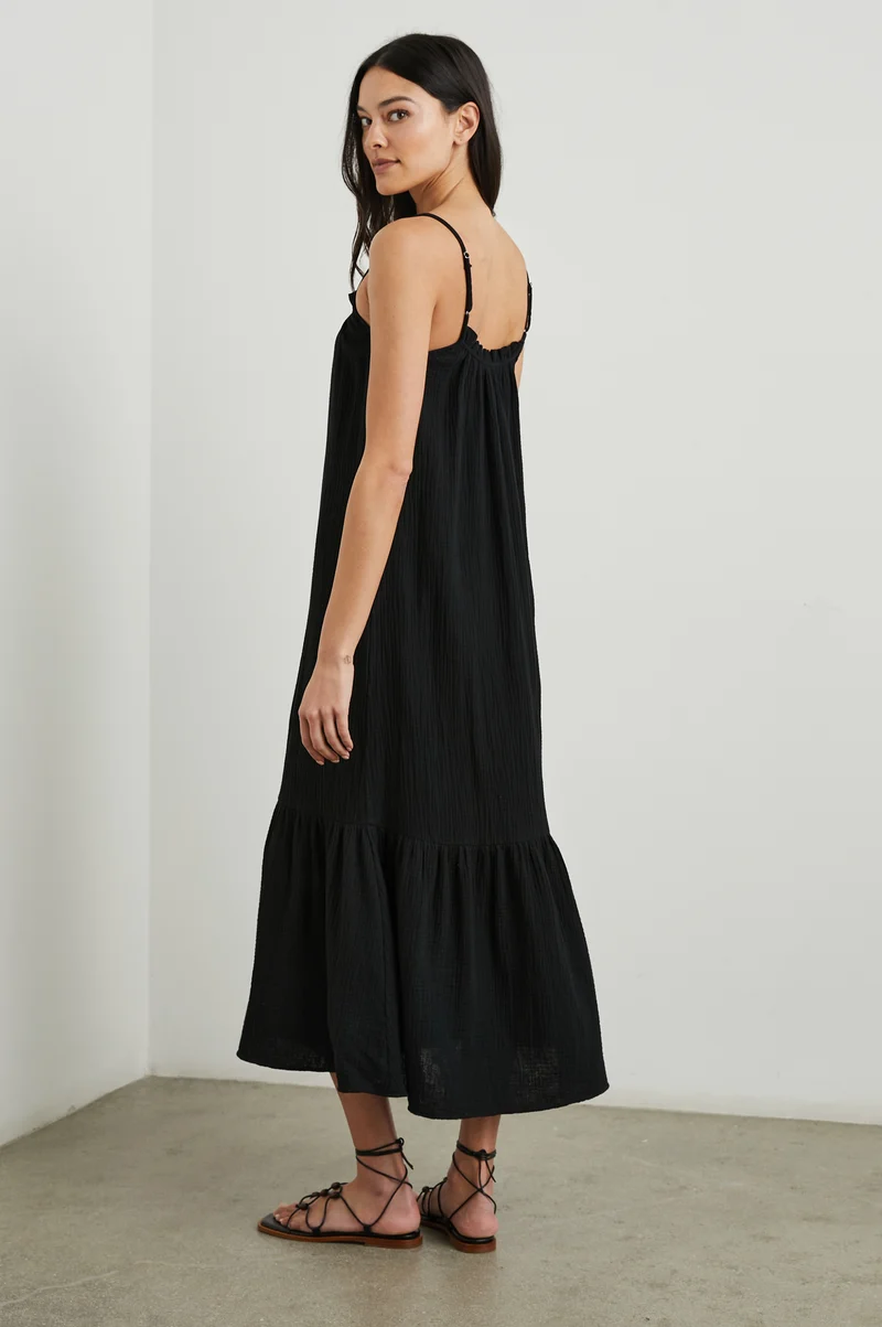 Marseille Black Dress