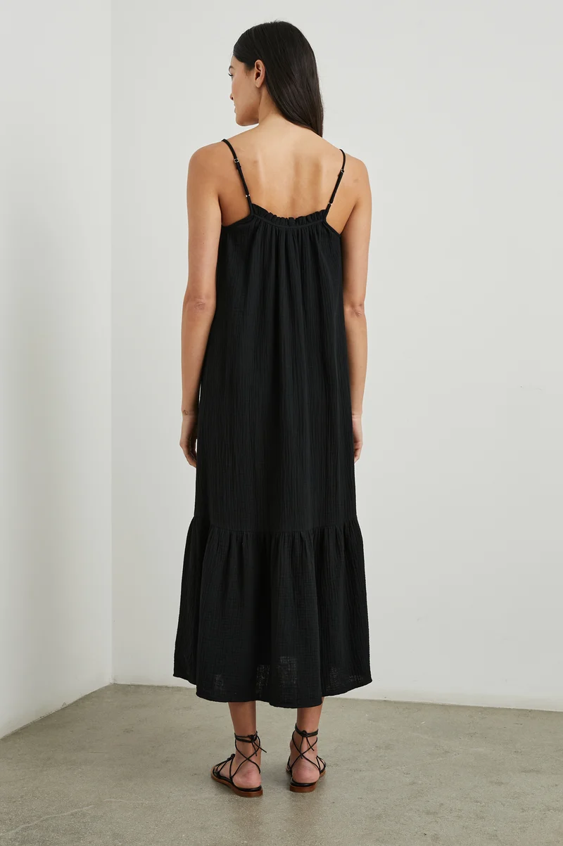 Marseille Black Dress