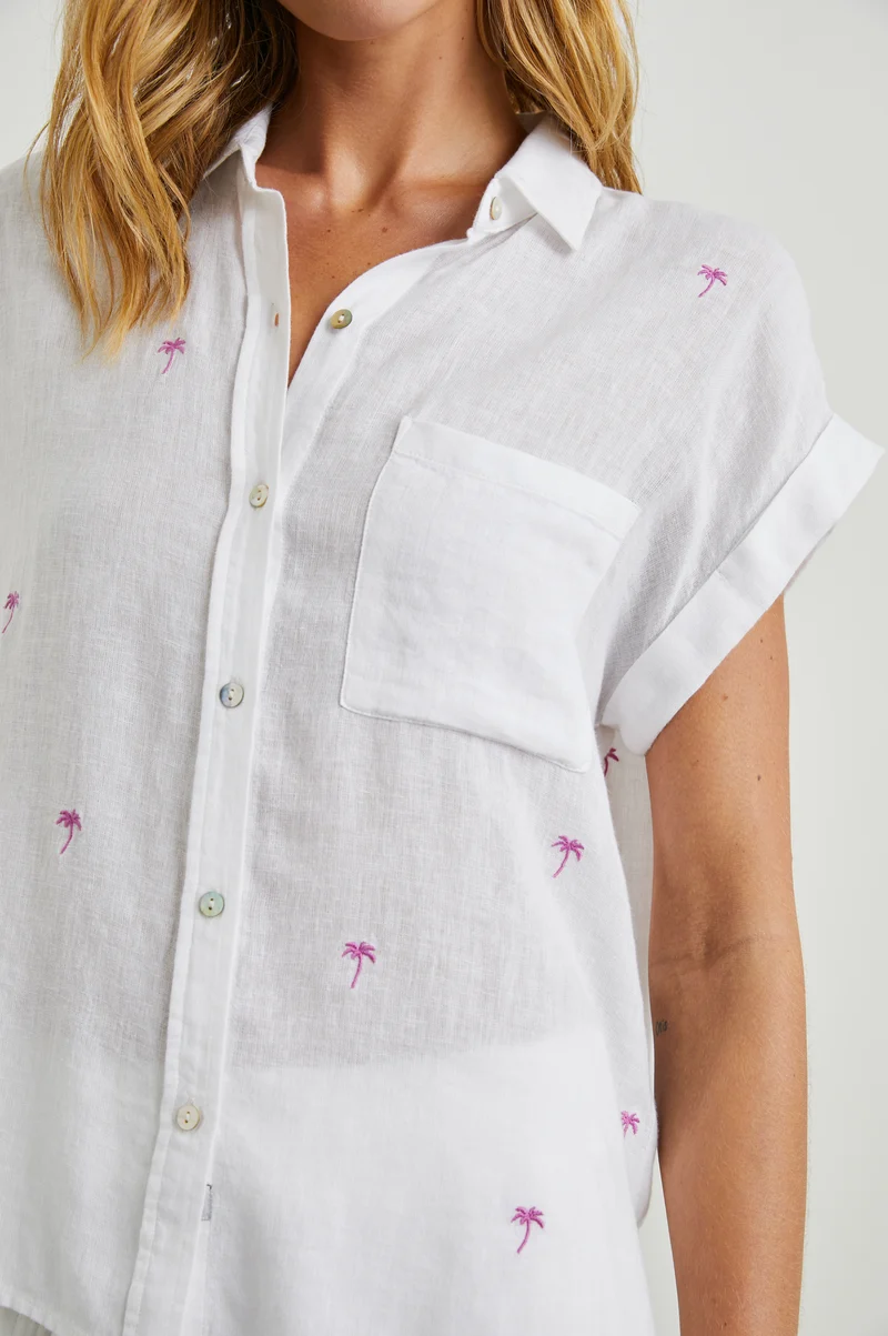 Whitney Fuschia Palms Top