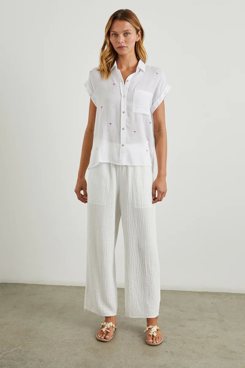 Whitney Fuschia Palms Top
