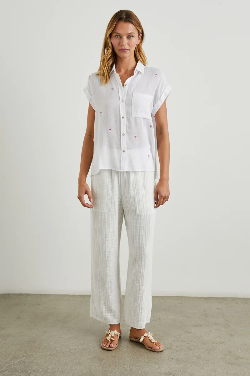 Whitney Fuschia Palms Top