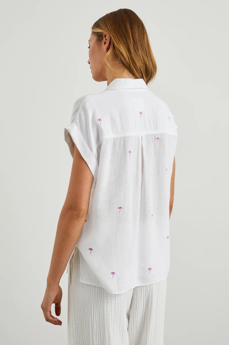 Whitney Fuschia Palms Top