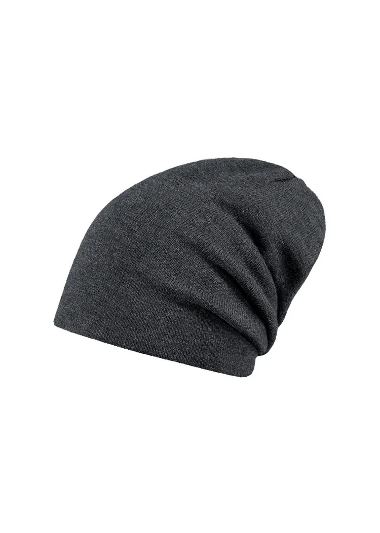 Eclipse Beanie, dark heather
