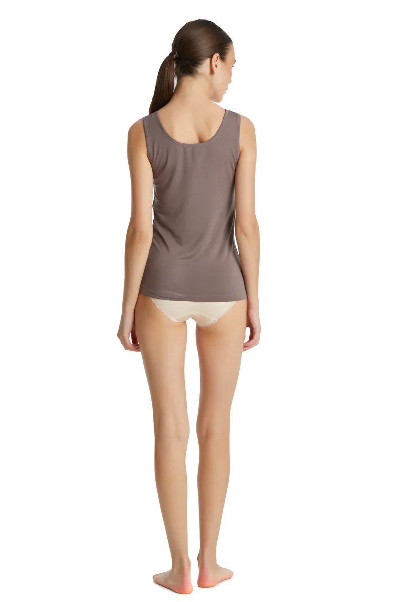 Blackspade - Comfort Classics Singlet Kakao