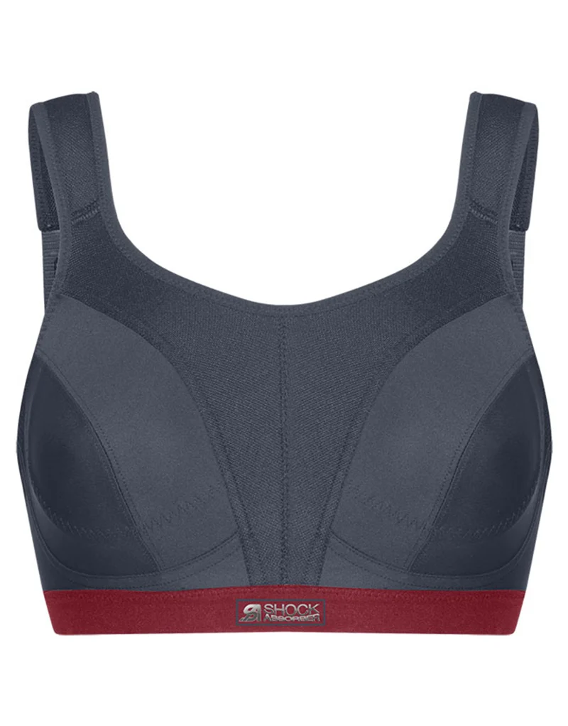 Shock Absorber D+ Classic Support Sports Bra Slate Grey