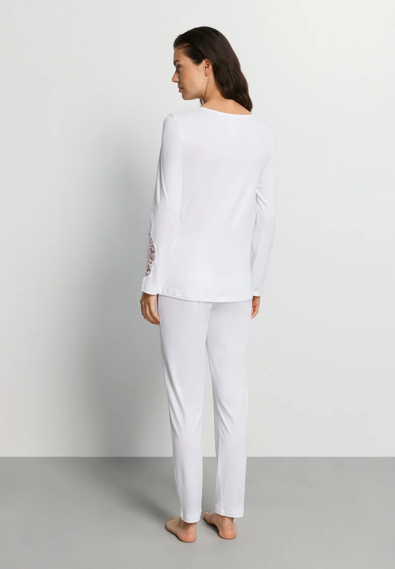 Belen NW L/SLV Pajama | white 074748-070101