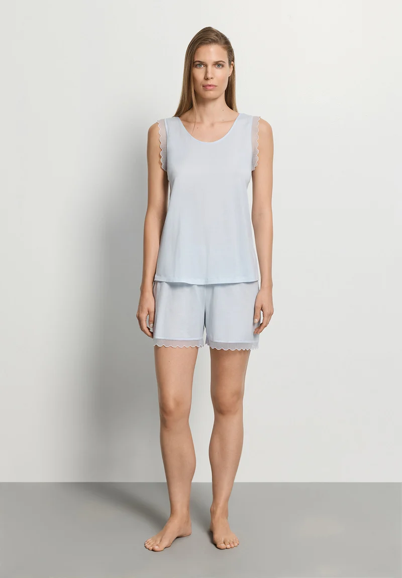 Inaya Sleeveless Short Pyjama | watery blue 074738-072244
