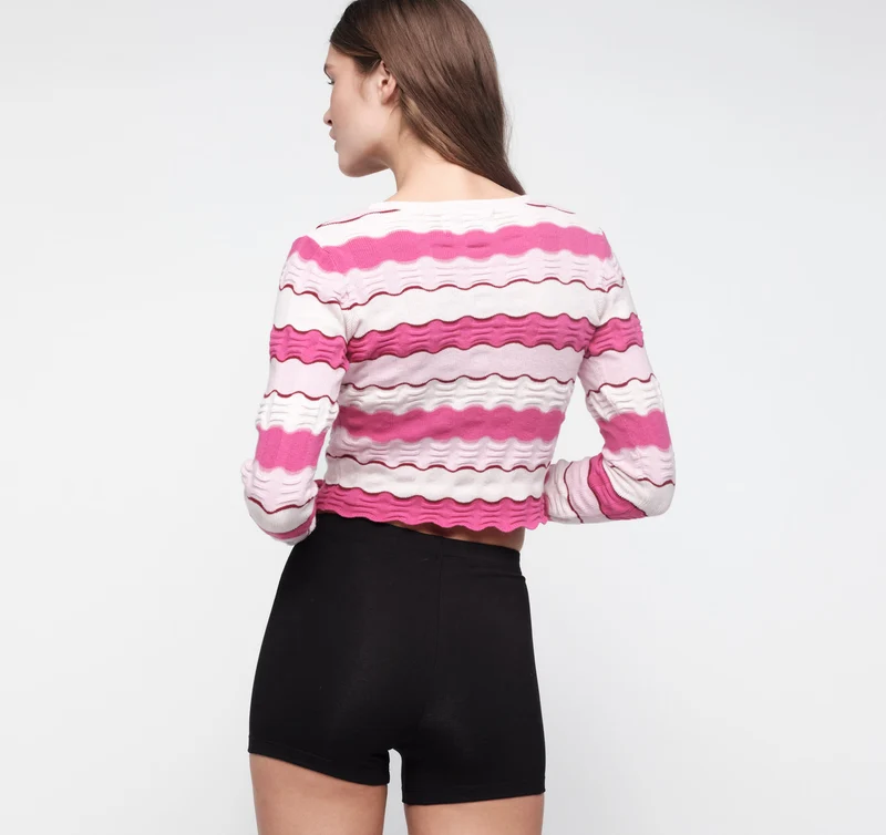Soft Knit Textured Cardigan
