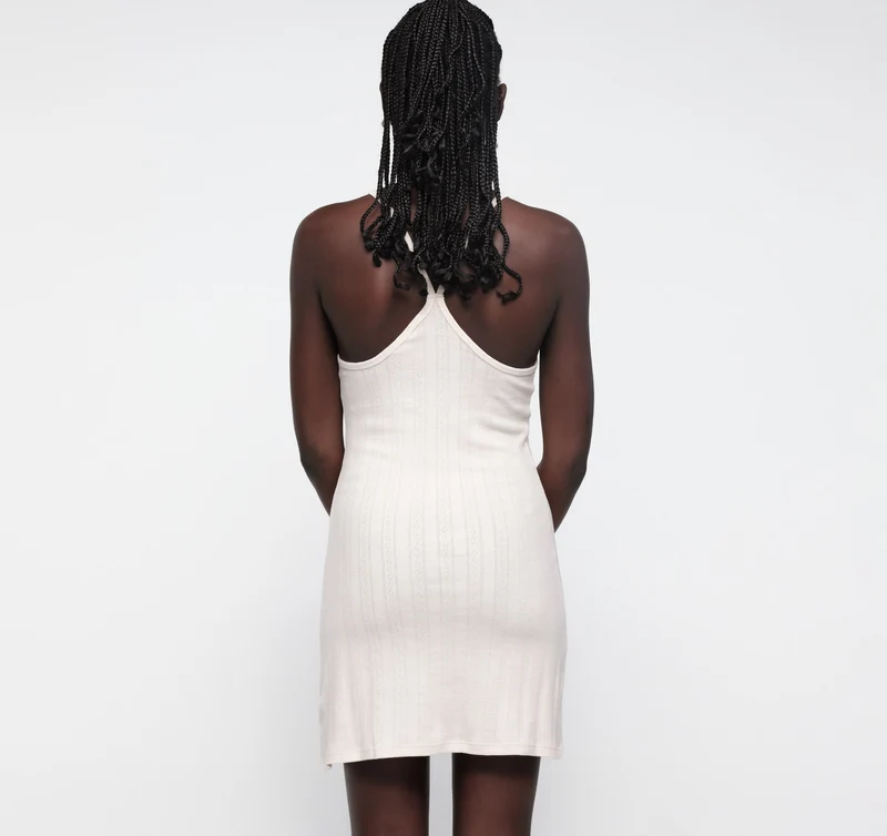 Pointelle Dress