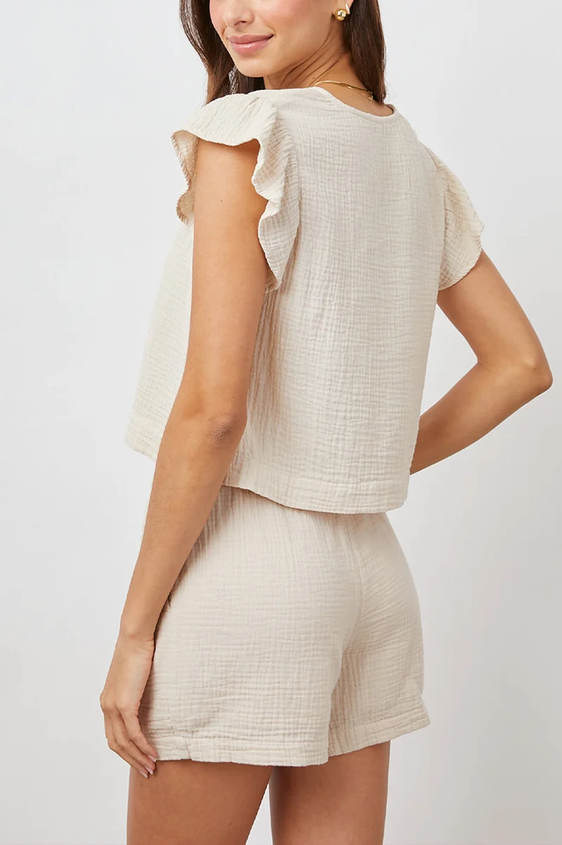 Miley Flax Blouse