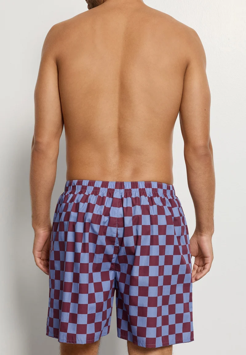 Arthur Arbesser X Hanro Boxers | chess print 076369-073068