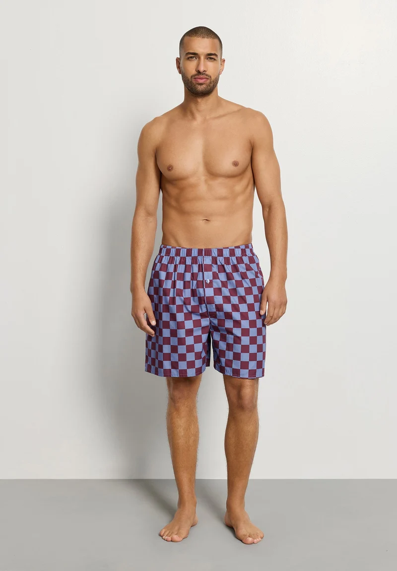 Arthur Arbesser X Hanro Boxers | chess print 076369-073068