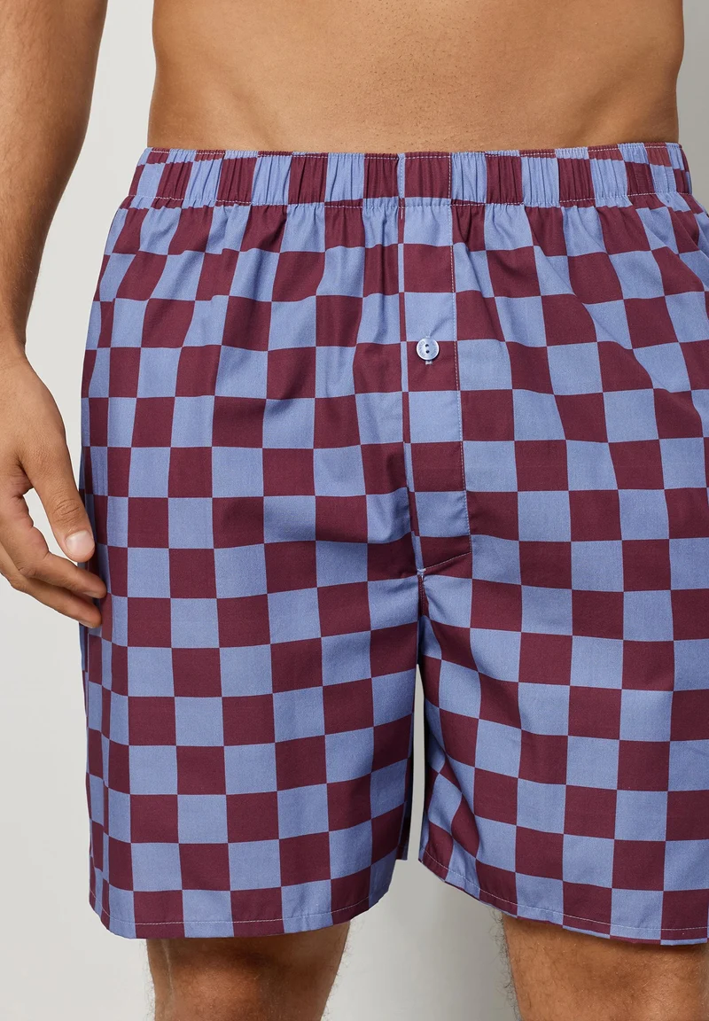 Arthur Arbesser X Hanro Boxers | chess print 076369-073068