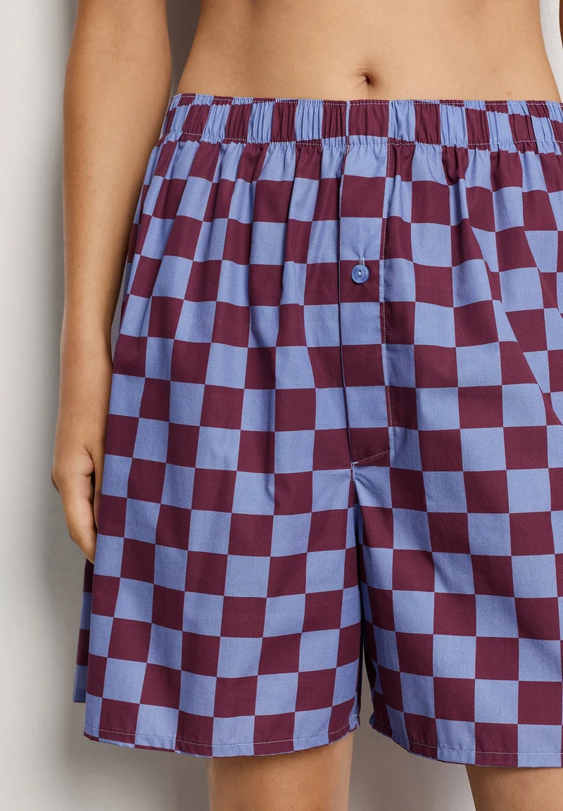 Arthur Arbesser X Hanro Boxers | chess print 076369-073068
