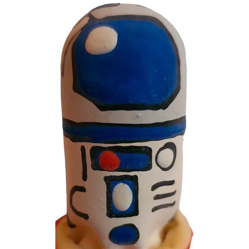 CONDOMERIE - HANDBEMALTER NEUHEITS-KONDOME-ROBOTER