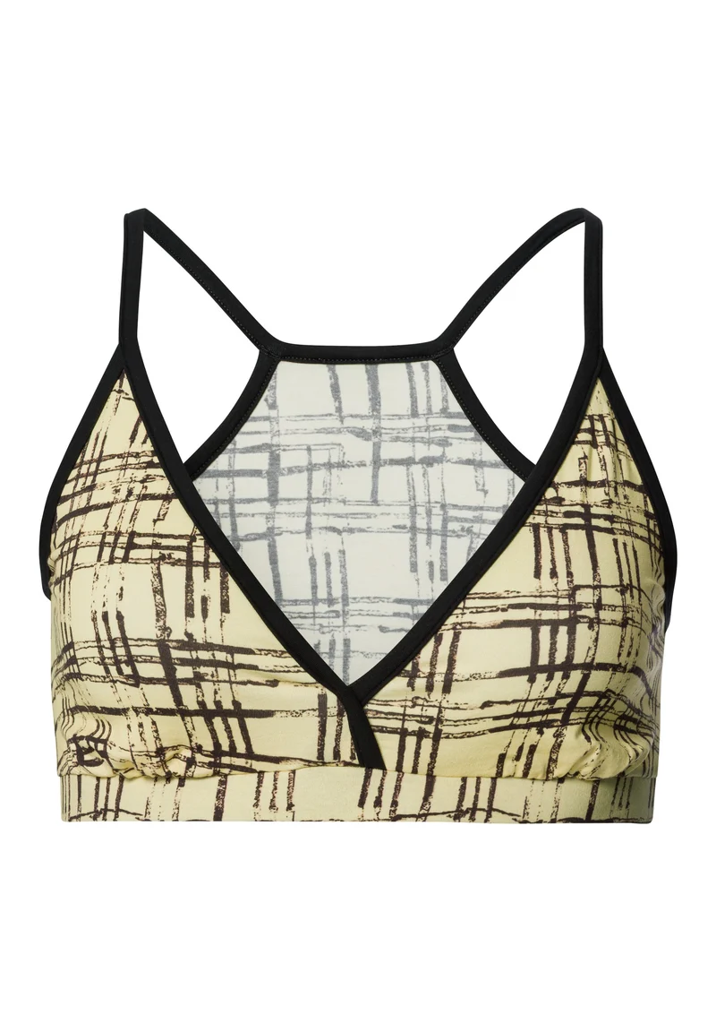 Arthur Arbesser X Hanro Crop Top | tartan print 076348-073069